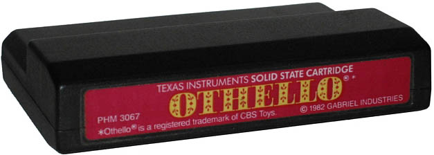 1982 Othello Cartridge - Red 1982 Othello Cartridge - Red