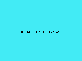 Player Selection Screen