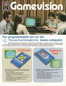 Front of Gamevision Brochure