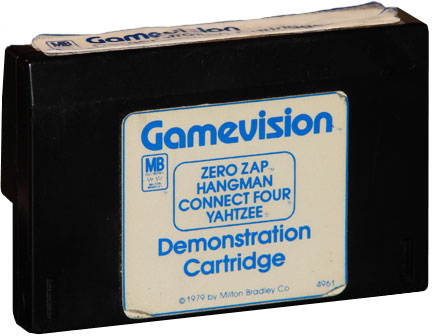 Gamevision Demonstration Cartridge Bottom
