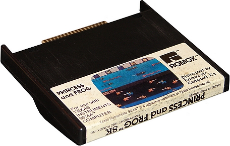 Princess and Frog Bottom Label (Black Cartridge)