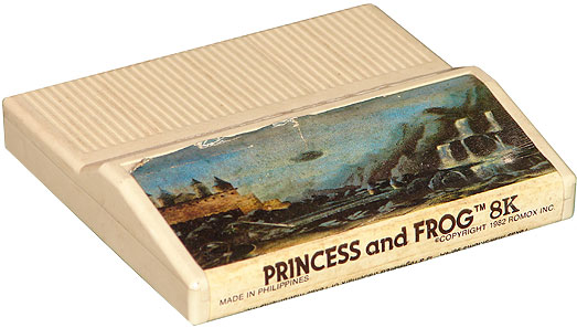 Princess and Frog Top Label (Beige Cartridge)