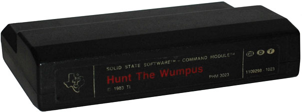 1983 European Hunt The Wumpus Cartridge