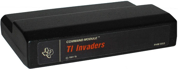 1981 TI Invaders Cartridge
