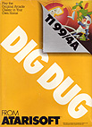 Dig-Dug Box Front