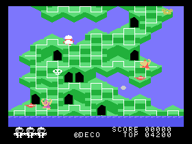 The cavemen thump their chests too