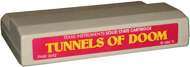 1983 Tunnels of Doom Cartridge