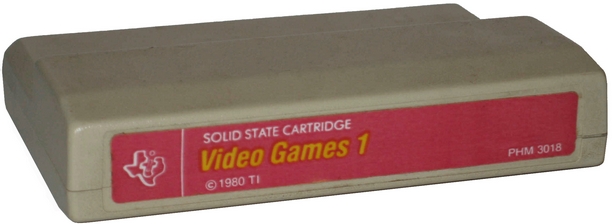 1983 Video Games 1 Cartridge
