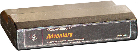 1981 Adventure Cartridge - AI Copyright