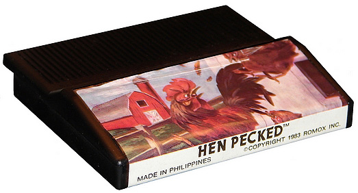 Hen Pecked Top Label (Black Cartridge)
