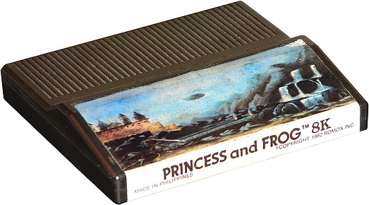 Princess and Frog Top Label (Black Cartridge)